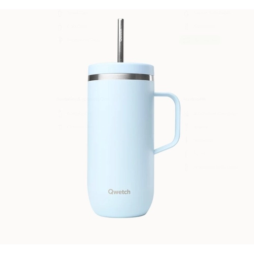 image du produit Mug isotherme QWETCH COLD CUP avec anse - 600 ml