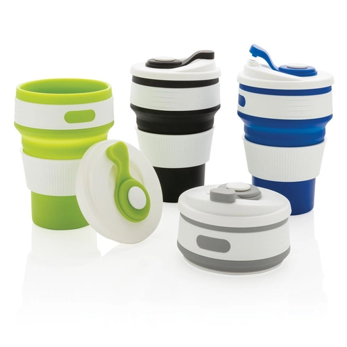 image du produit Mug pliable en silicone 350 ml