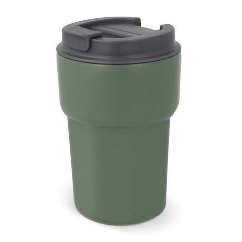 image du produit Mug thermos 350 ml en acier inox et céramique