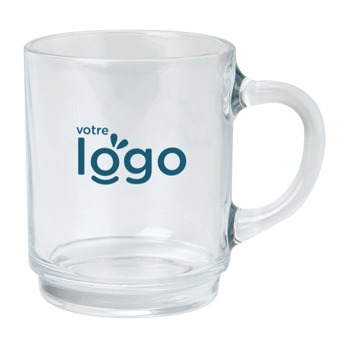 image du produit Mug transparent 260 ml Made In France - verre trempé