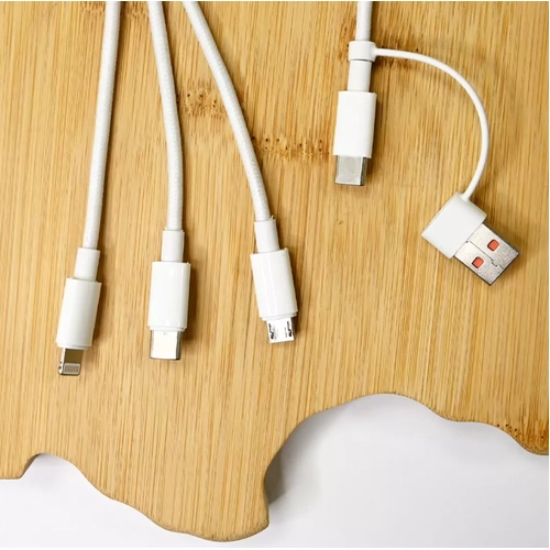 image du produit Multicâble 5-en-1 made in France - fast charge 20W