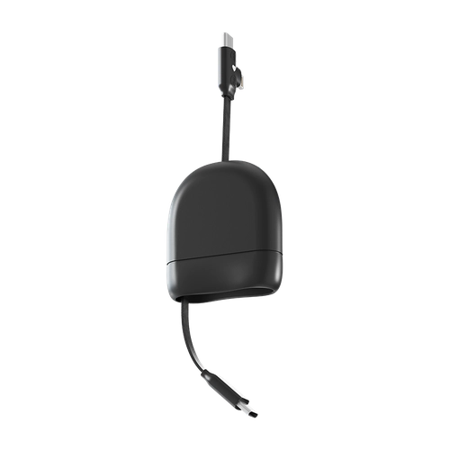 image du produit Multicâble ICE-R en plastique recyclé - USB-C