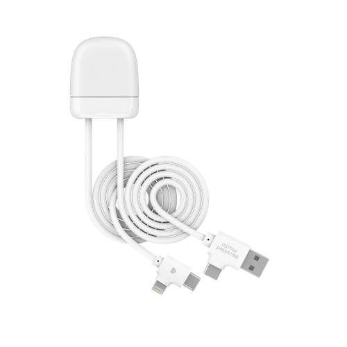 image du produit Multicâble ICE-TAG avec transfert de données - Apple & Android