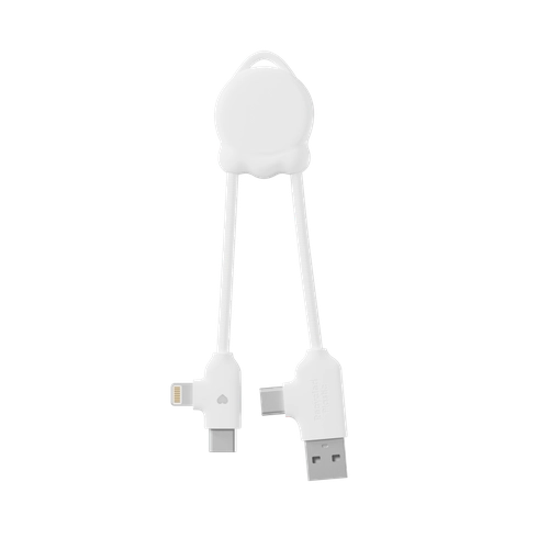 image du produit Multicâble OCTOMINI en plastique recyclé - USB-C
