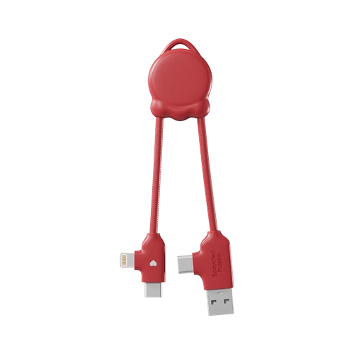 image du produit Multicâble OCTOMINI en plastique recyclé - USB-C
