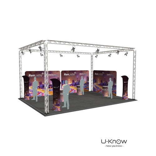 image du produit Mur d'image 6x2,3m - Stand droit évènementiel