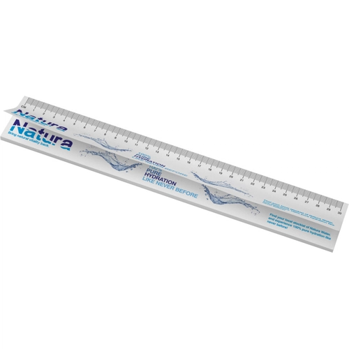 image du produit Notes autocollantes recyclées Sticky-Mate® avec règle imprimée 30 cms