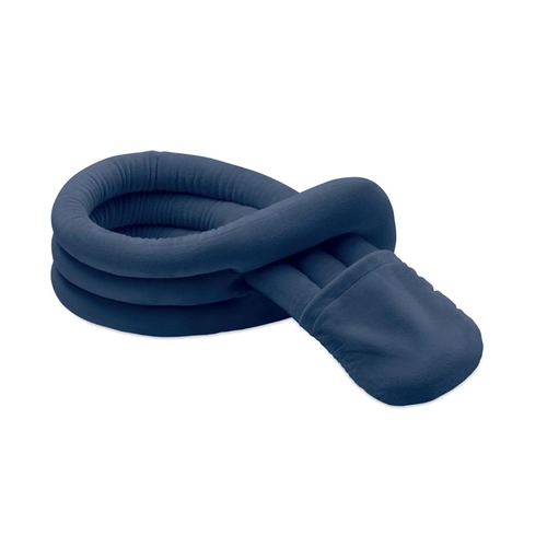 image du produit Oreiller de voyage pliable en polyester souple et en mousse