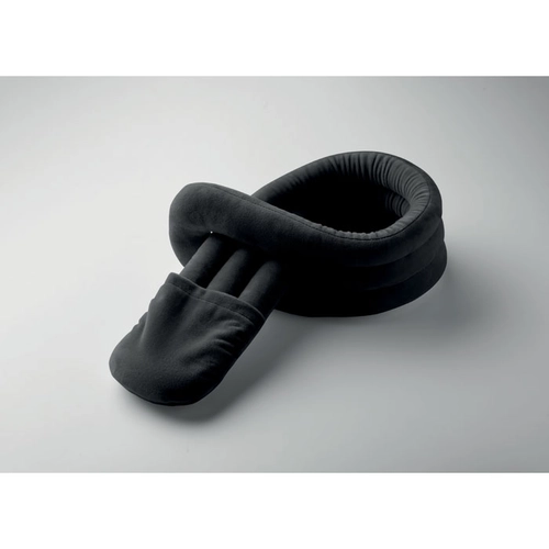 image du produit Oreiller de voyage pliable en polyester souple et en mousse
