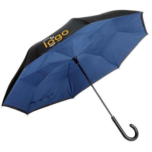 image du produit Parapluie canne fermeture automatique et réversible Ø105 cm