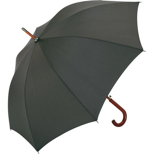 image du produit Parapluie diam 105 cm en fibre de verre avec poignée canne en bois