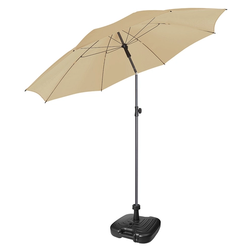 image du produit Parasol UPF 50+ 8 panneaux inclinable Diam 200 cm - avec housse