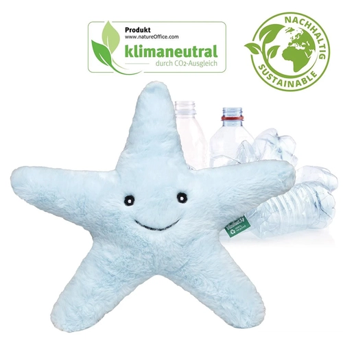 image du produit Peluche étoile de mer en RPET - convient aux enfants