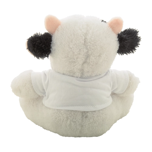 image du produit Peluche vache en PET recyclé - personnalisation du T-shirt