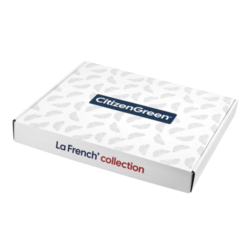 image du produit Plaid coton biologique 230g - puce tricolore