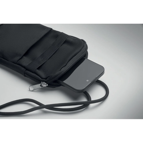 image du produit Pochette bandoulière pour smartphone en coton recyclé