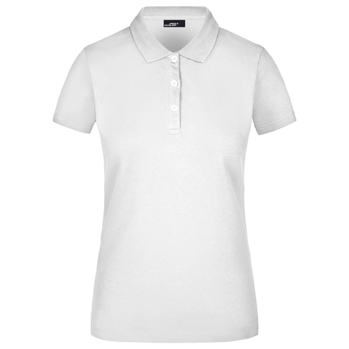 image du produit Polo Femme coupe cintrée en tissu strech