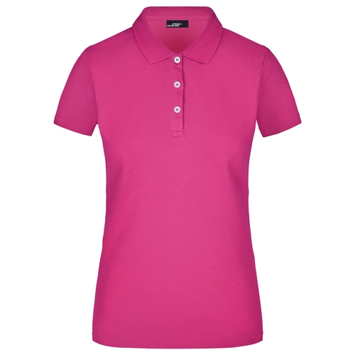 image du produit Polo Femme coupe cintrée en tissu strech