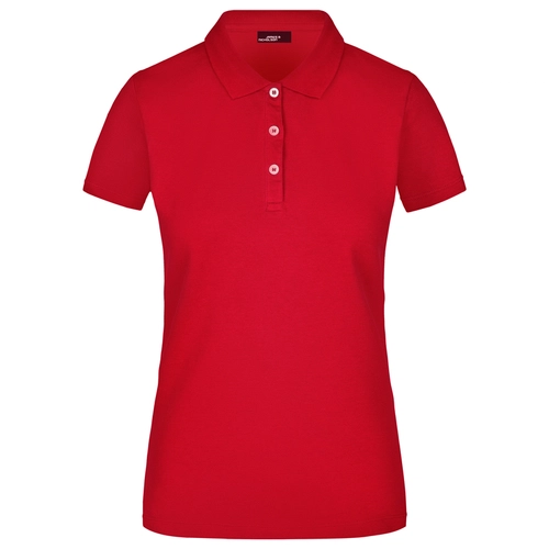 image du produit Polo Femme coupe cintrée en tissu strech