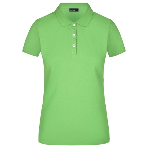 image du produit Polo Femme coupe cintrée en tissu strech