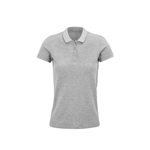 image du produit Polo Femme en coton bio avec manches courtes