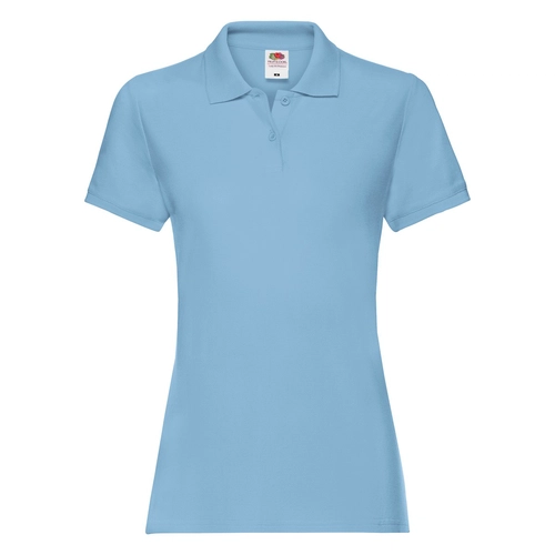 image du produit Polo femme PREMIUM 100% coton