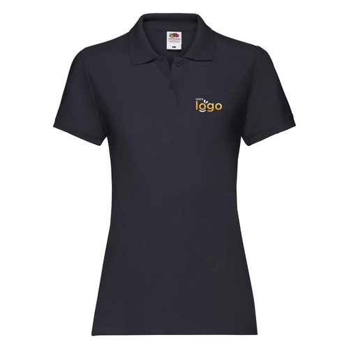 image du produit Polo femme PREMIUM 100% coton