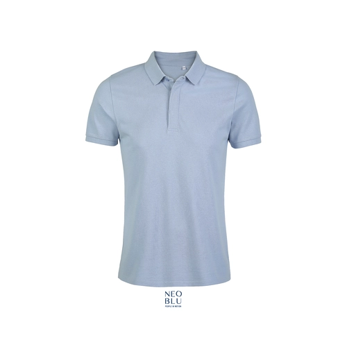 image du produit Polo Homme patte cachée en maille piquée 220gr/m2