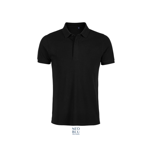 image du produit Polo Homme patte cachée en maille piquée 220gr/m2