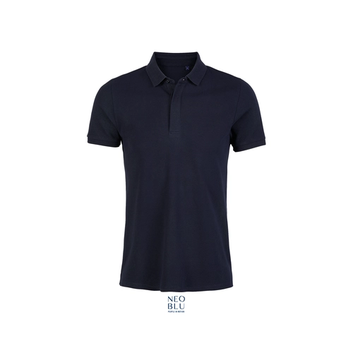 image du produit Polo Homme patte cachée en maille piquée 220gr/m2