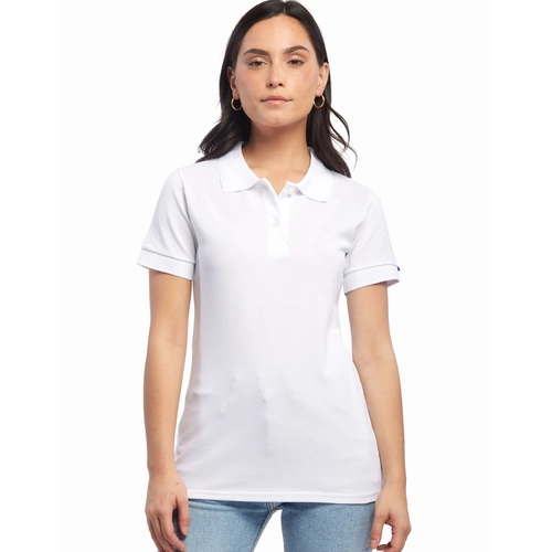 image du produit Polo manches courtes Femme Made In France en coton bio