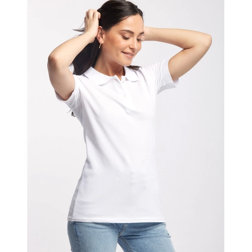 image du produit Polo manches courtes Femme Made In France en coton bio