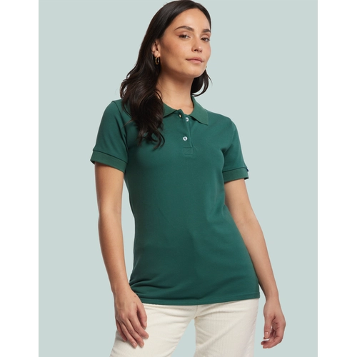 image du produit Polo manches courtes Femme Made In France en coton bio