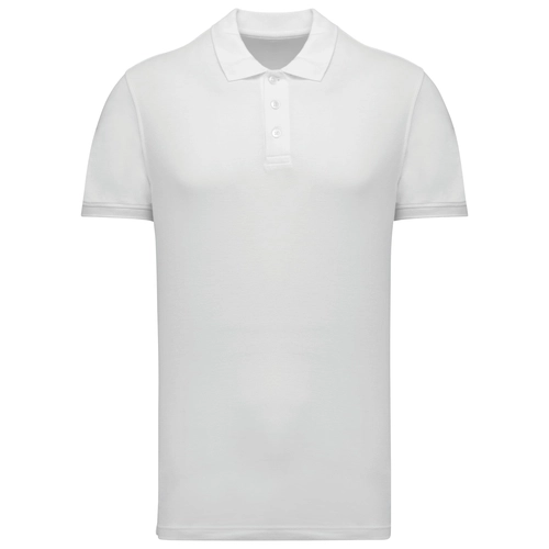 image du produit Polo piqué manches courtes homme KARIBAN - Fabrication Europe