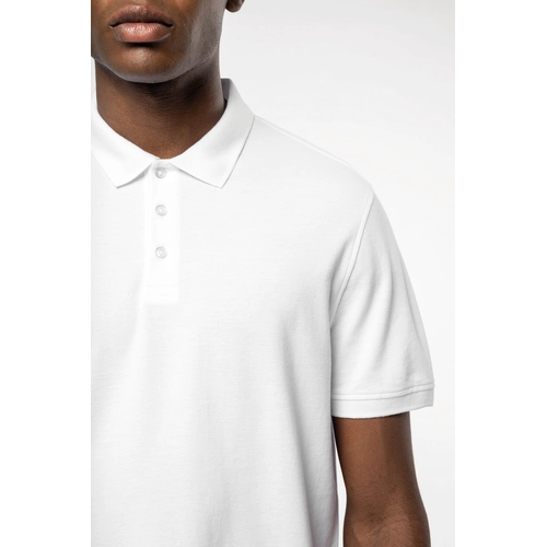 image du produit Polo piqué manches courtes homme KARIBAN - Fabrication Europe