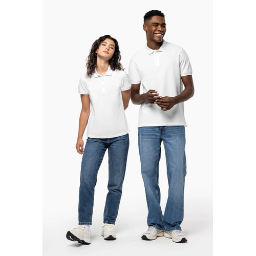 image du produit Polo piqué manches courtes homme KARIBAN - Fabrication Europe