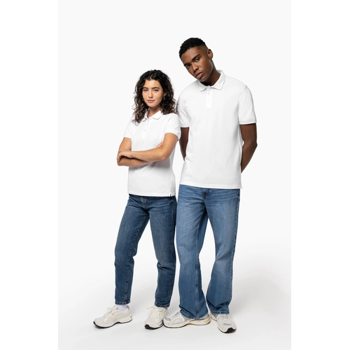 image du produit Polo piqué manches courtes homme KARIBAN - Fabrication Europe