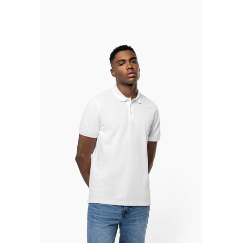 image du produit Polo piqué manches courtes homme KARIBAN - Fabrication Europe