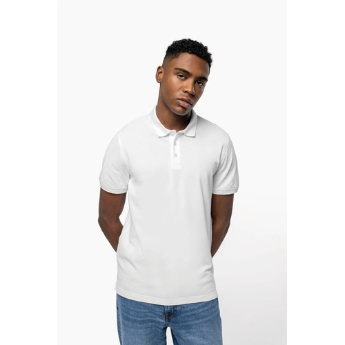 image du produit Polo piqué manches courtes homme KARIBAN - Fabrication Europe