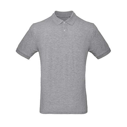 image du produit Polo pour homme en coton avec col à deux boutons