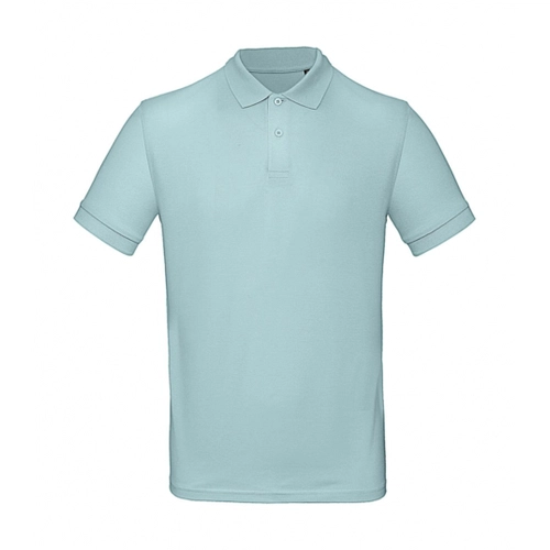 image du produit Polo pour homme en coton avec col à deux boutons