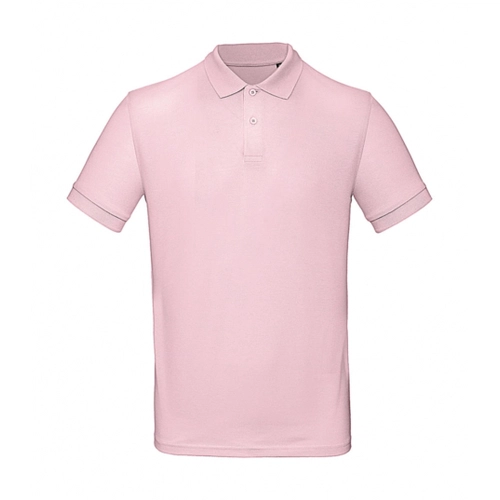 image du produit Polo pour homme en coton avec col à deux boutons