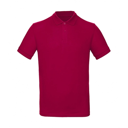 image du produit Polo pour homme en coton avec col à deux boutons