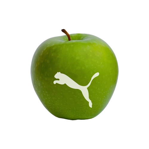 image du produit Pomme Publicitaire personnalisée - marquage alimentaire