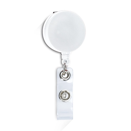 image du produit Porte badge extensible et rétractable - avec clip de ceinture au dos