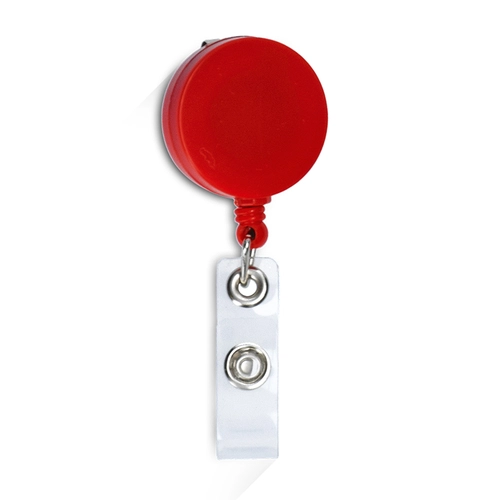 image du produit Porte badge extensible et rétractable - avec clip de ceinture au dos