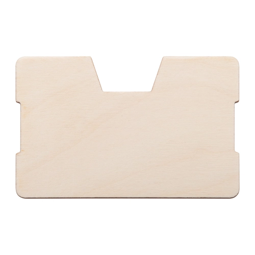 image du produit Porte cartes en bois avec élastique