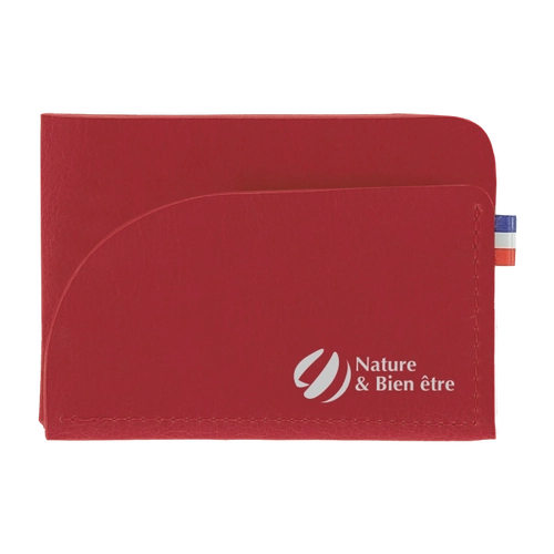 image du produit Porte cartes fabrication française en matières végétales