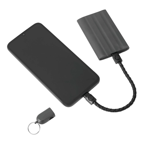 image du produit Porte-clés avec câble pour recharger smartphones