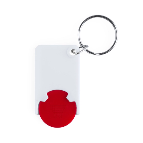 image du produit Porte-clés jeton personnalisable - convient pour pièce 1 euro